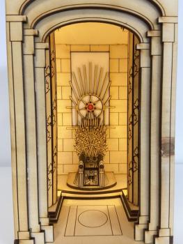 Game o Thrones - GoT - Der Eiserne Thron Book Nook